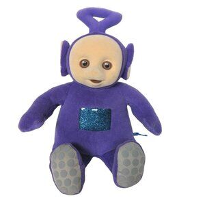 Vintage 1998 Eden Teletubbies Tinky Winky Purple Plush Stuffed Animal 7”